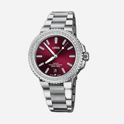 Oris Men's Aquis Date Diamonds