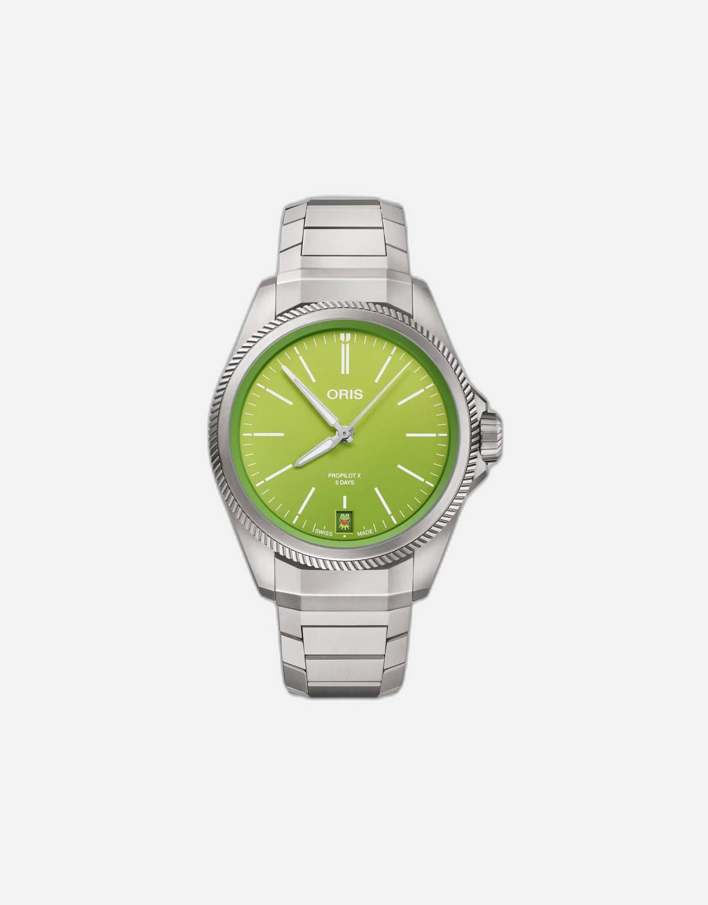 Oris Men's ProPilot X Calibre 400 Kermit Edition