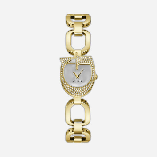 GUESS Women's Gia Gold Tone